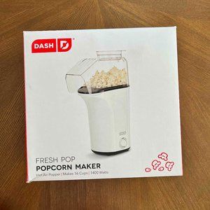 NWT - DASH Hot Air Popcorn Popper Maker - White